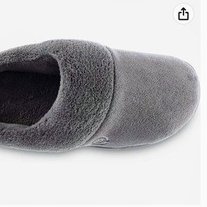 ISOTONER Memory Foam w/Shock Absorbing Heel Cushion Slipper - NEW Size 8.5-9